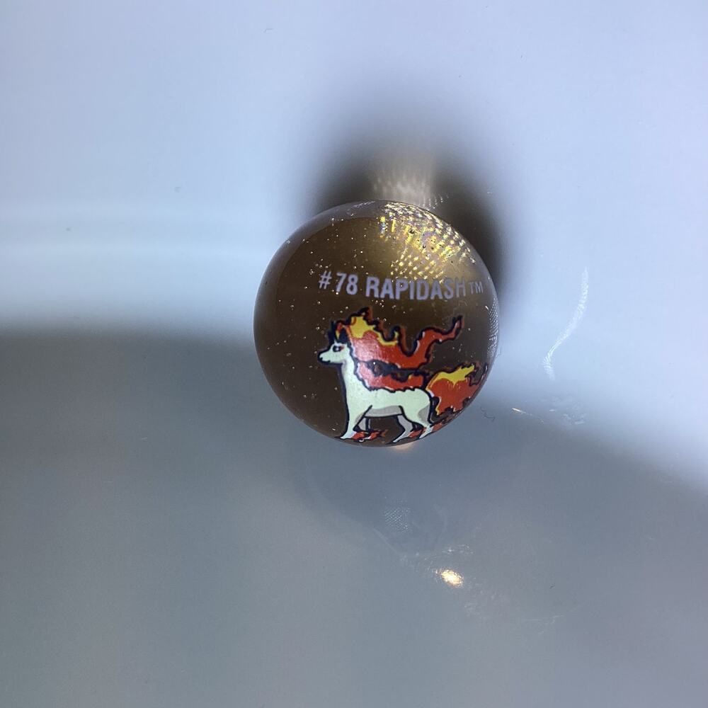 Vintage 90s Pokémon Marble - #78 Rapidash